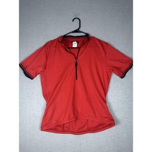 Vintage Bellwether Cycling Shirt Mens Medium Short Sleeve Half‎ Zip USA 90s